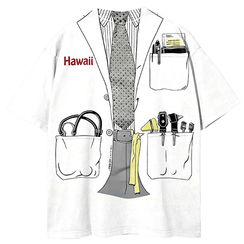 Tokyocanvas Doctor Jacket Suit Graphic Print T-shirt