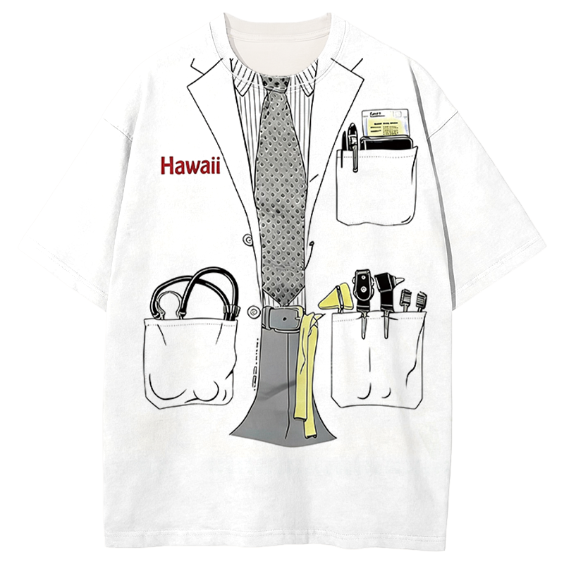 Tokyocanvas Doctor Jacket Suit Graphic Print T-shirt