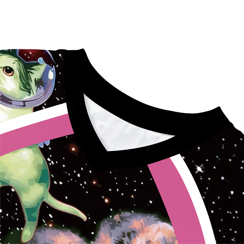 Tokyocanvas Fun Cat Long Sleeve Graphic Print T-Shirt