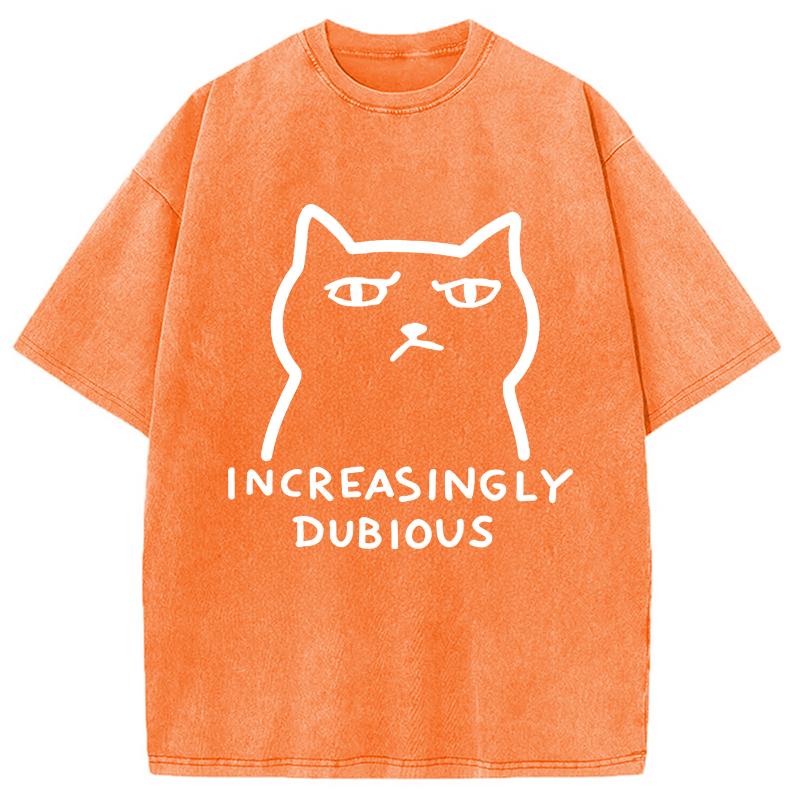 Tokyocanvas Increasingly Dubious Washed T-Shirt