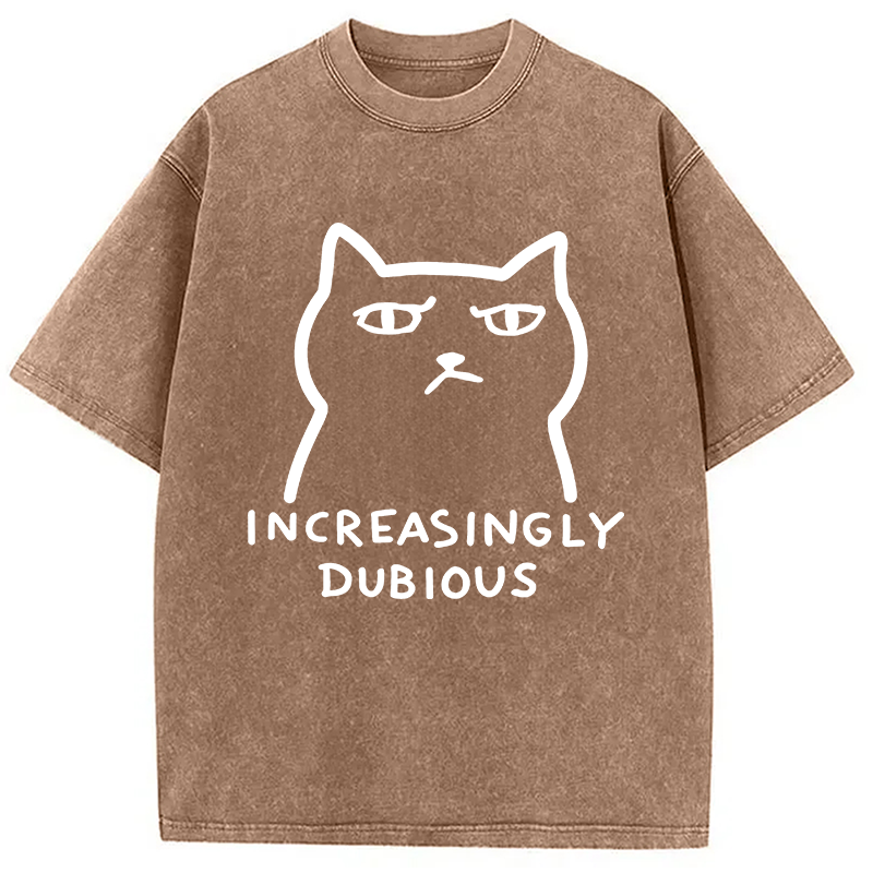 Tokyocanvas Increasingly Dubious Washed T-Shirt