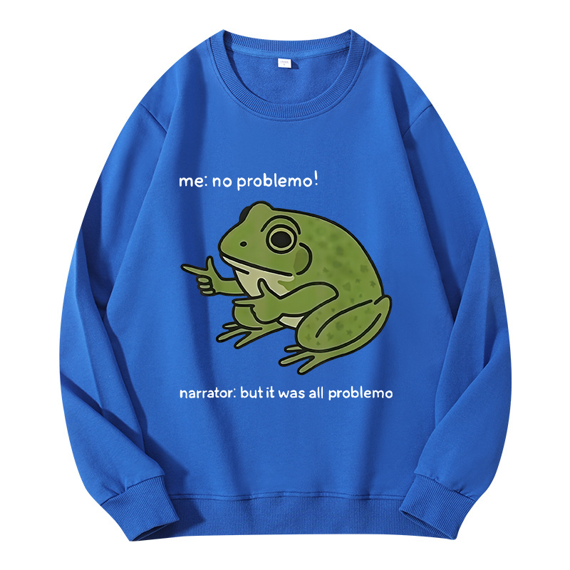 Tokyocanvas Stupid Frog Meme Classic Sweatshirt