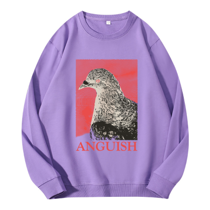 Tokyocanvas The Weight of Urban Anguish Classic Sweatshirt