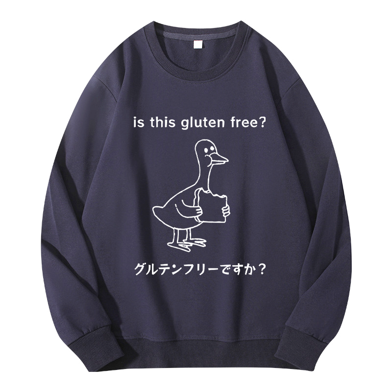 Tokyocanvas Avoid Gluten Product Classic Sweatshirt