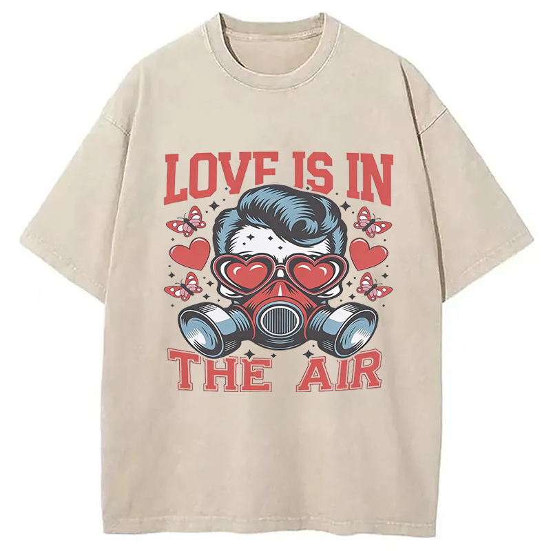 Tokyocanvas Love Is In The Air Washed T-Shirt
