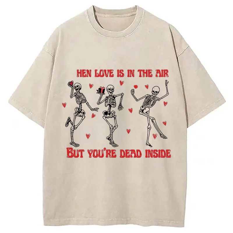Tokyocanvas When Love Is In The Air Washed T-Shirt