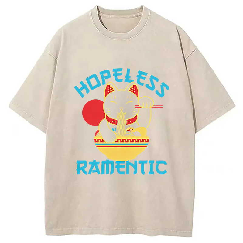 Tokyocanvas Hopeless Ramentic Washed T-Shirt