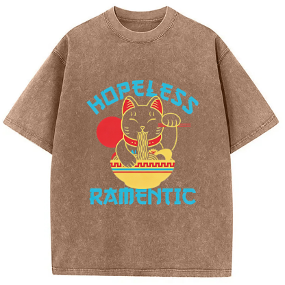 Tokyocanvas Hopeless Ramentic Washed T-Shirt