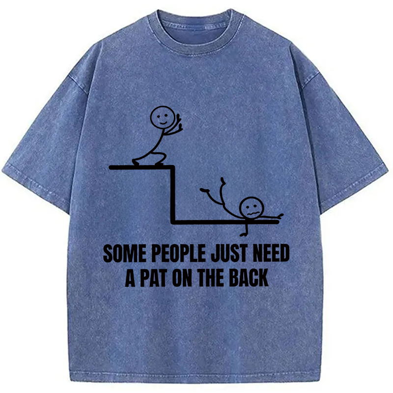 Tokyocanvas Funny Husband Meme Washed T-Shirt