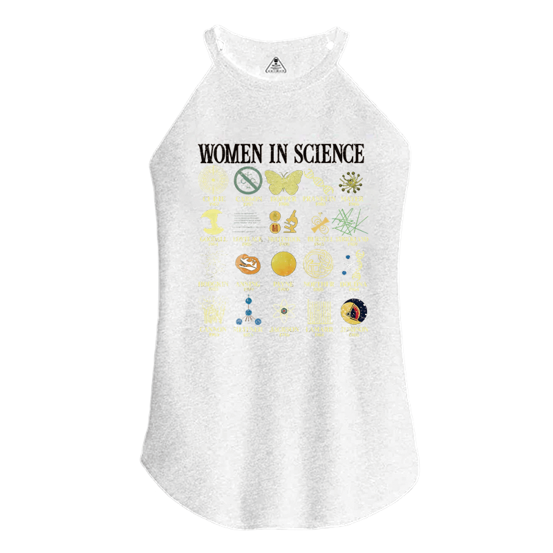 Tokyocanvas Women In Science Cotton Tank