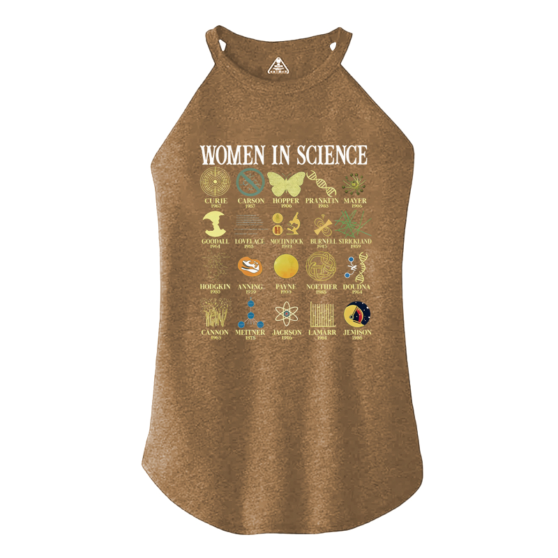 Tokyocanvas Women In Science Cotton Tank