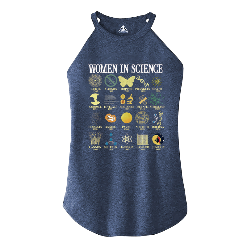 Tokyocanvas Women In Science Cotton Tank