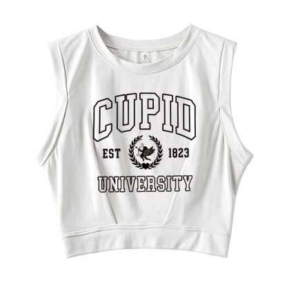 Tokyocanvas Cupid University Sleeveless Crop Top