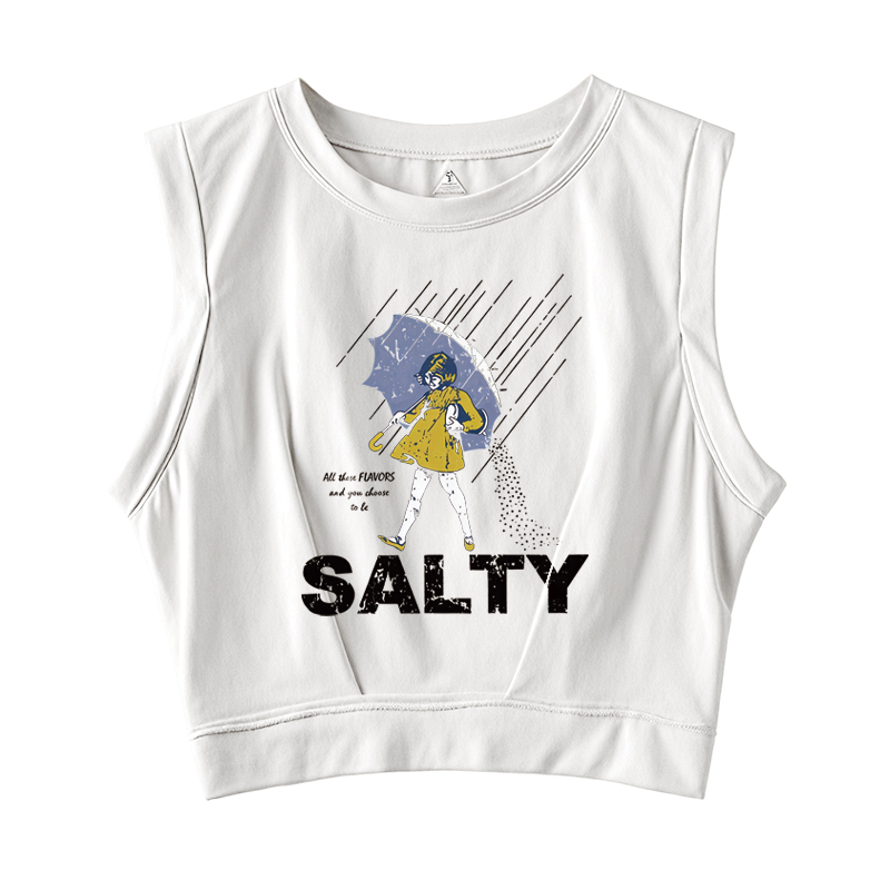 Tokyocanvas Salty Girl Sleeveless Crop Top