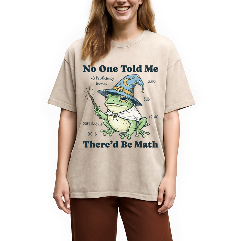 Tokyocanvas No One Told Me Washed T-Shirt