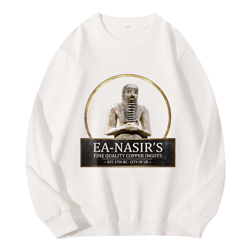 Tokyocanvas Ea Nasir's Copper Ingots Funny Bronze Age History Meme Classic Sweatshirt