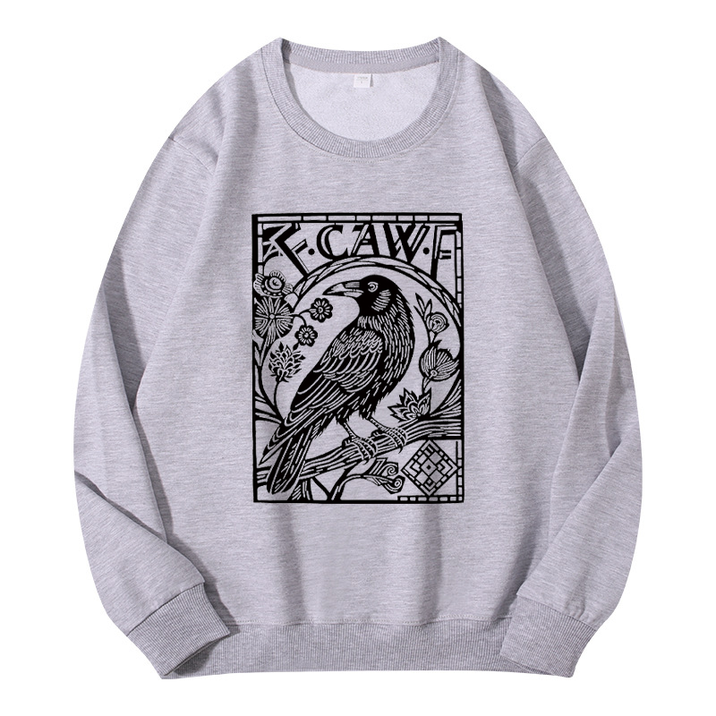 Tokyocanvas Retro F-Caw-F Black Crow Classic Sweatshirt