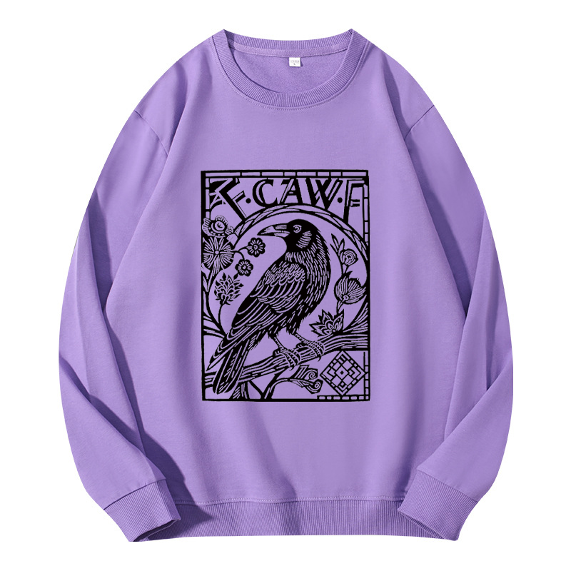 Tokyocanvas Retro F-Caw-F Black Crow Classic Sweatshirt
