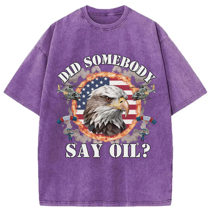 Tokyocanvas Cringey USA Meme Washed T-Shirt