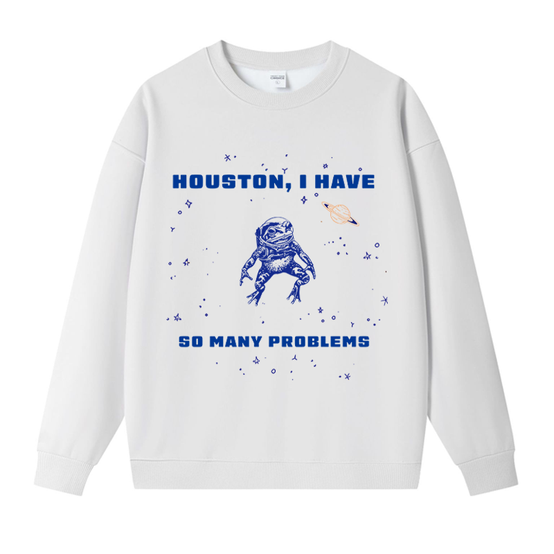 Tokyocanvas Retro Frog Meme Fleece Lined Sweatshirt