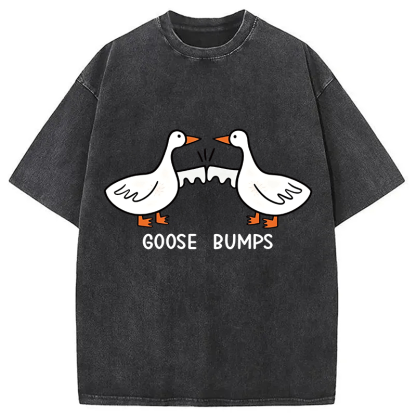 Tokyocanvas Goose Bumps Washed T-Shirt