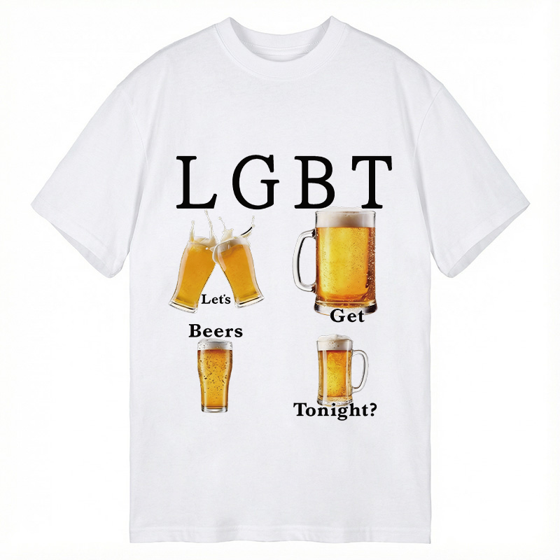 Tokyocanvas Lets Get Beers Classic T-Shirt