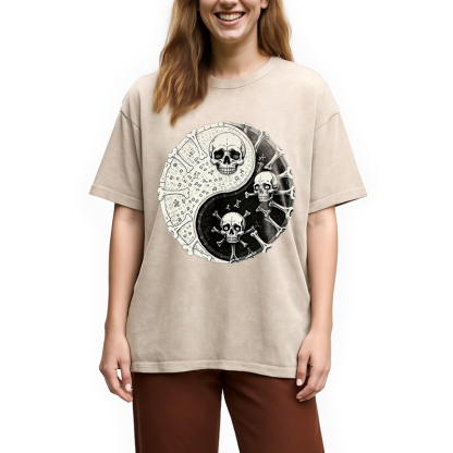 Tokyocanvas Duality Of The Grave Washed T-Shirt