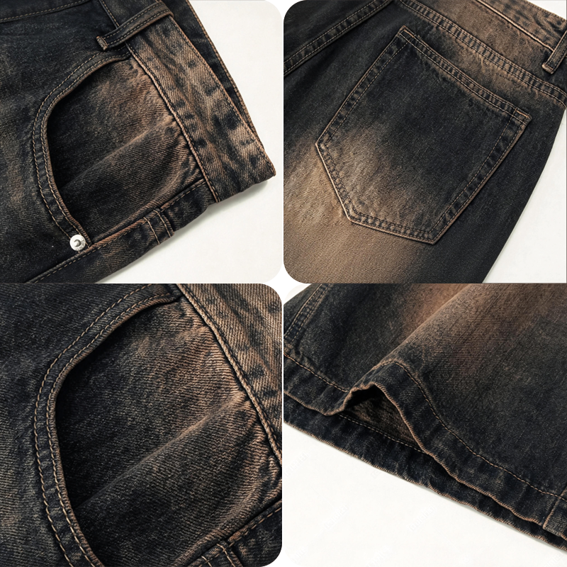 Tokyocanvas Classic Mud Denim Short