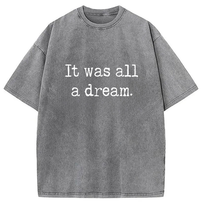 Tokyocanvas It Was A Dream Washed T-Shirt