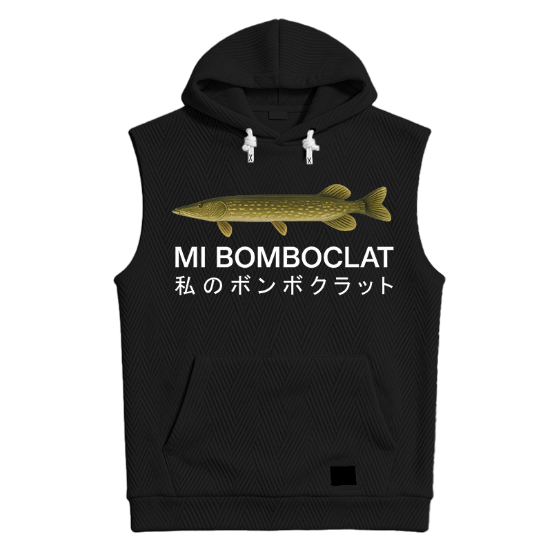 Tokyocanvas Mi Bomboclat Fish Meme Hooded Tank