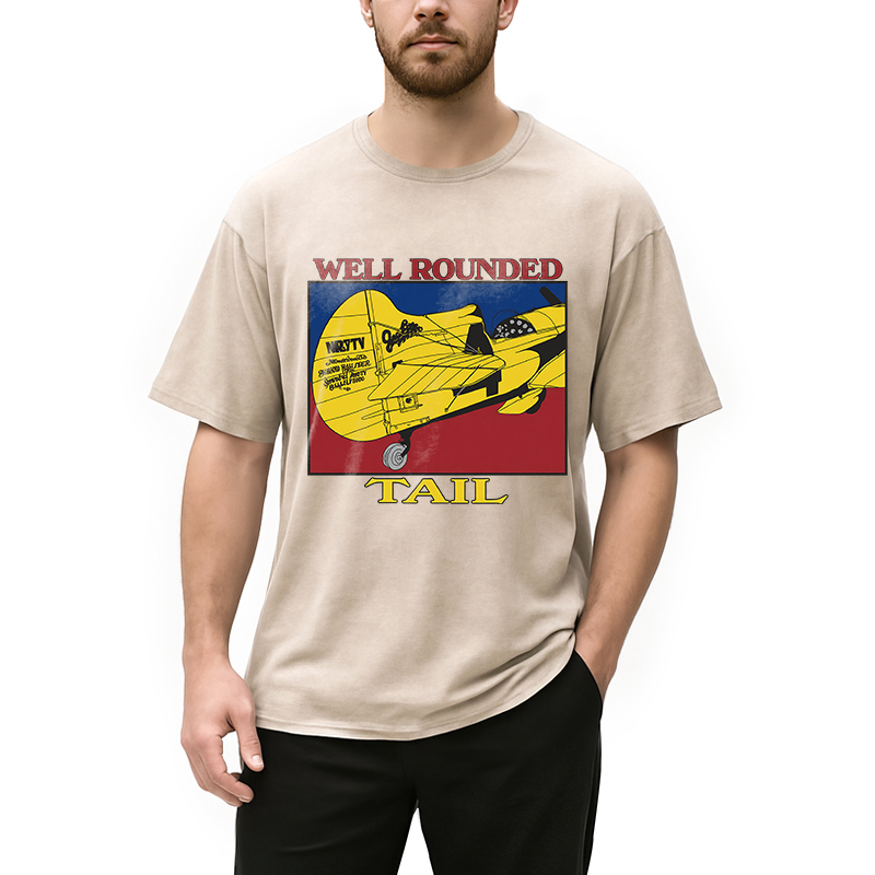Tokyocanvas Well Rounded Tail Washed T-Shirt
