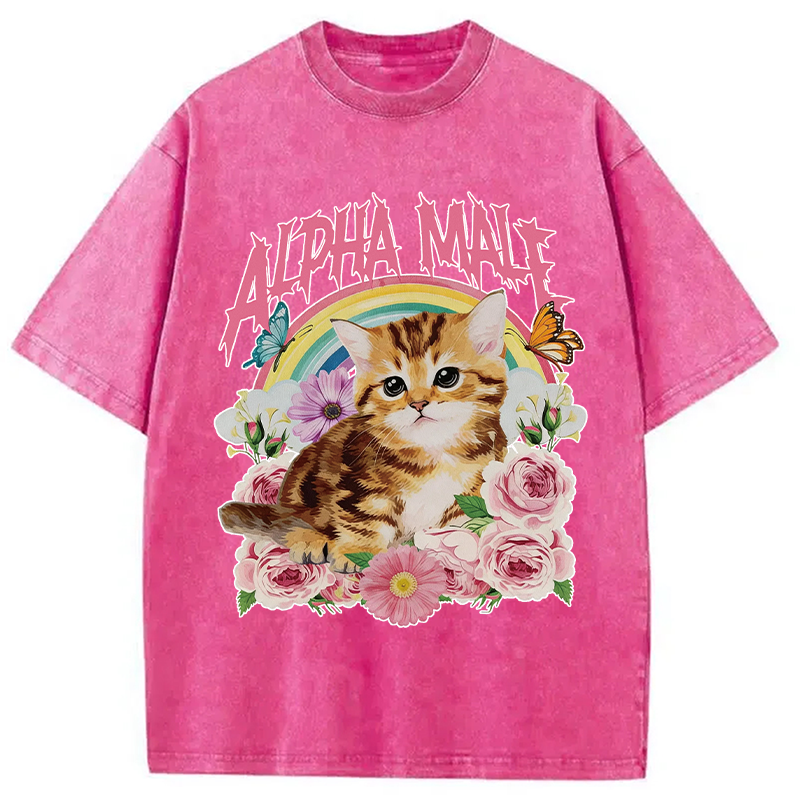 Tokyocanvas Alpha Male Washed T-Shirt