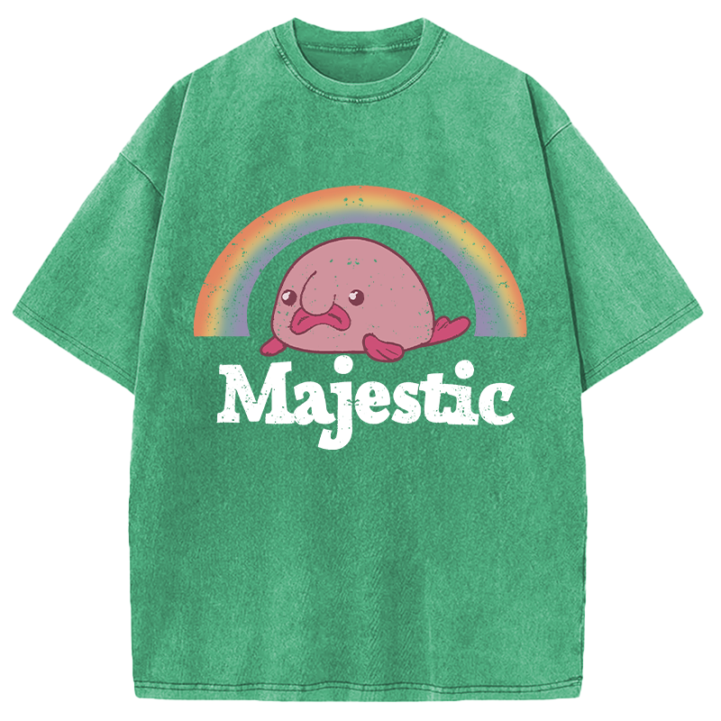 Tokyocanvas Majestic Blobfish Washed T-Shirt