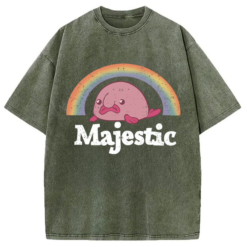 Tokyocanvas Majestic Blobfish Washed T-Shirt