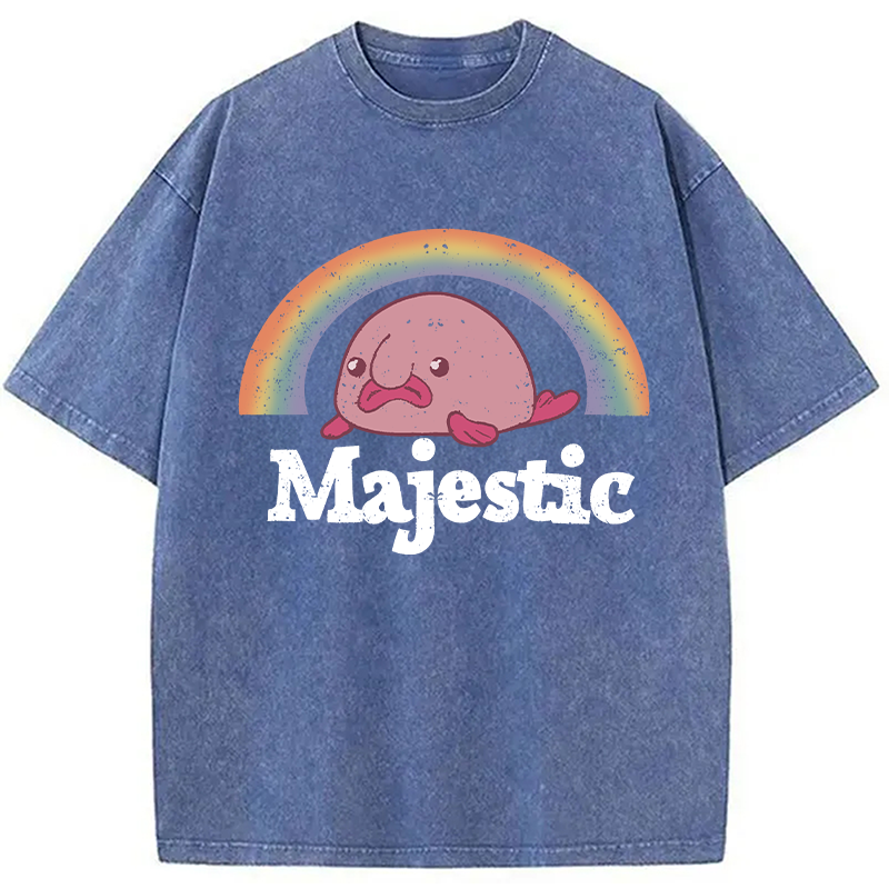 Tokyocanvas Majestic Blobfish Washed T-Shirt