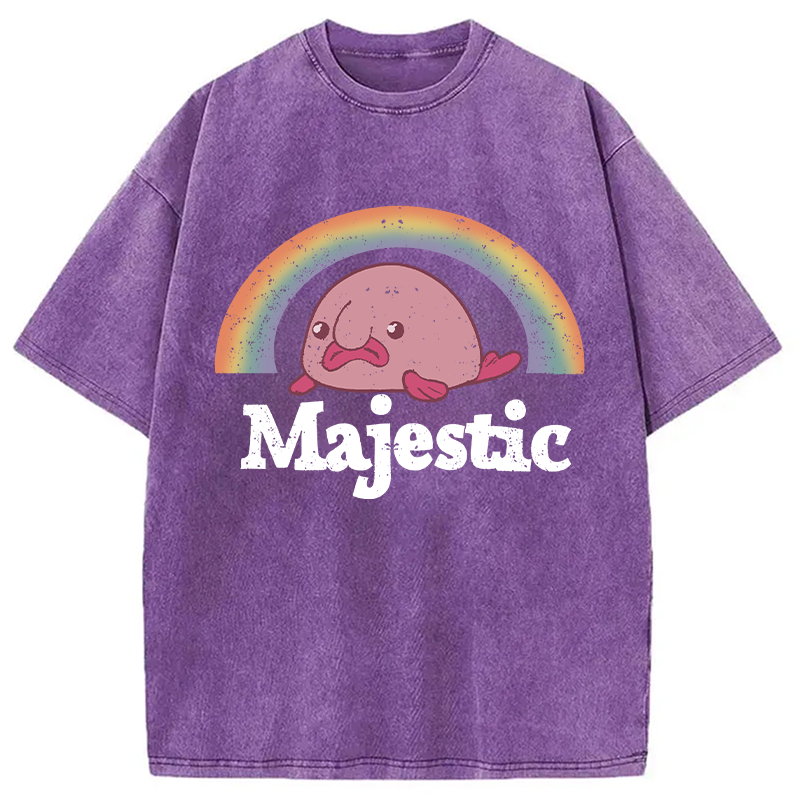 Tokyocanvas Majestic Blobfish Washed T-Shirt