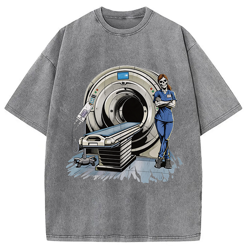 Tokyocanvas RADIATION REAPER Washed T-Shirt