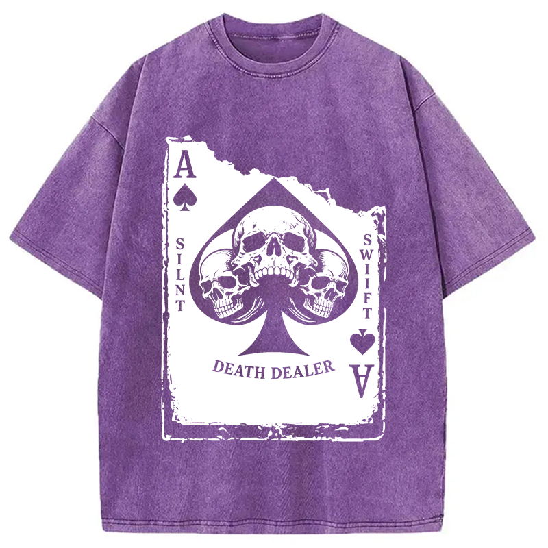 Tokyocanvas Death Dealer Washed T-Shirt