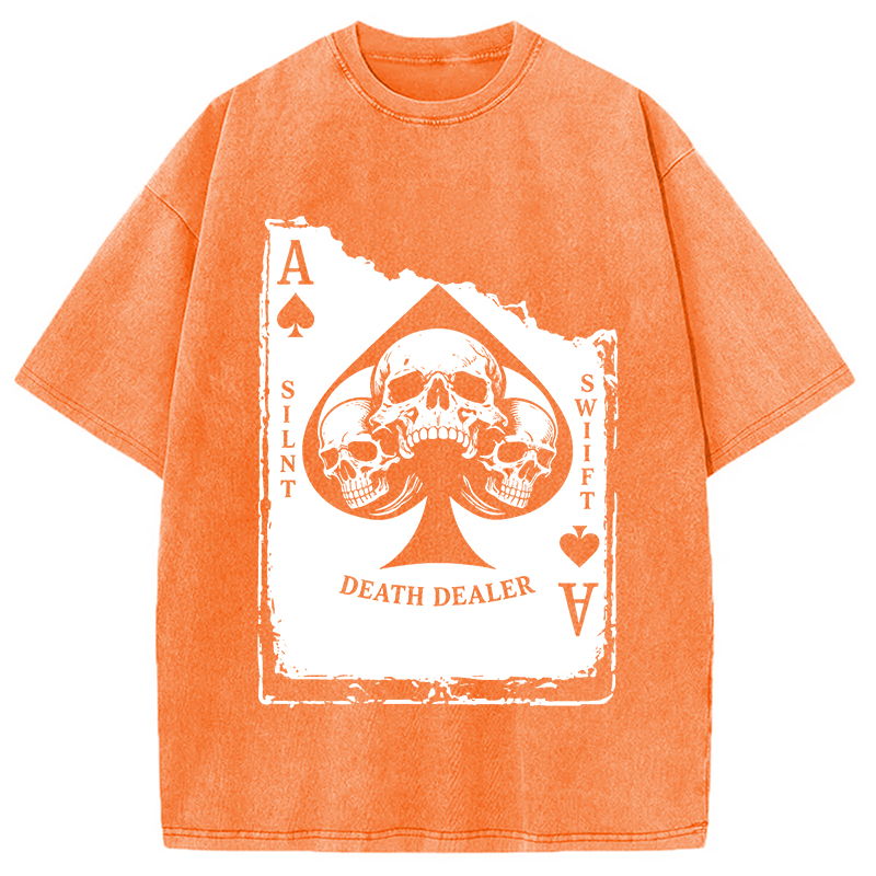 Tokyocanvas Death Dealer Washed T-Shirt