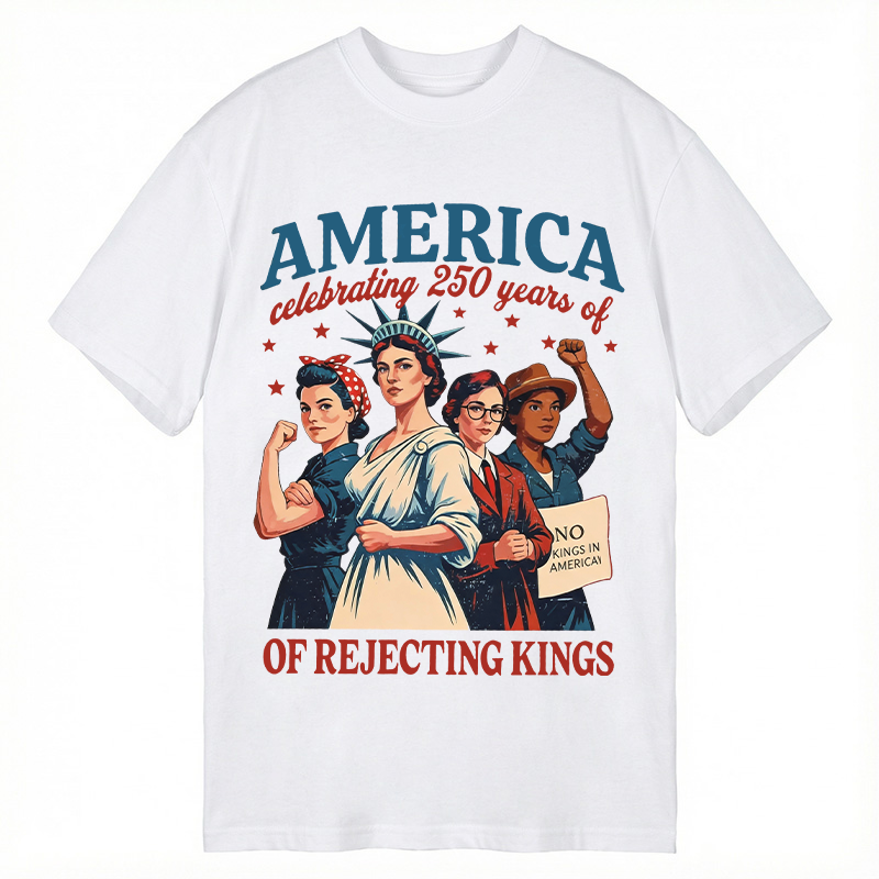 Tokyocanvas America Celebrating 250 Years Of Rejecting Kings Classic T-Shirt