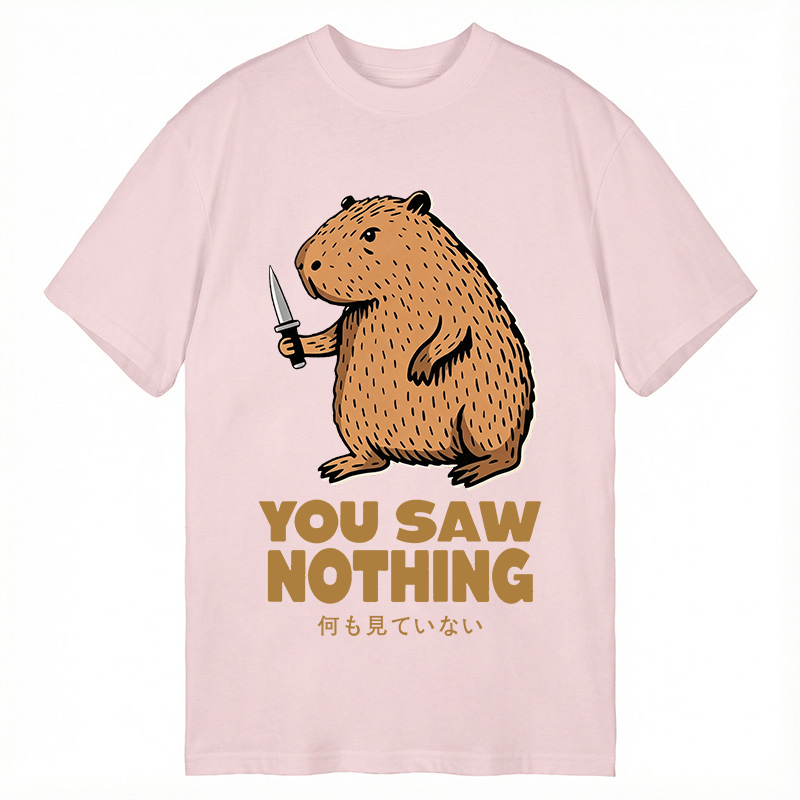 Tokyocanvas You Saw Nothing Classic T-Shirt