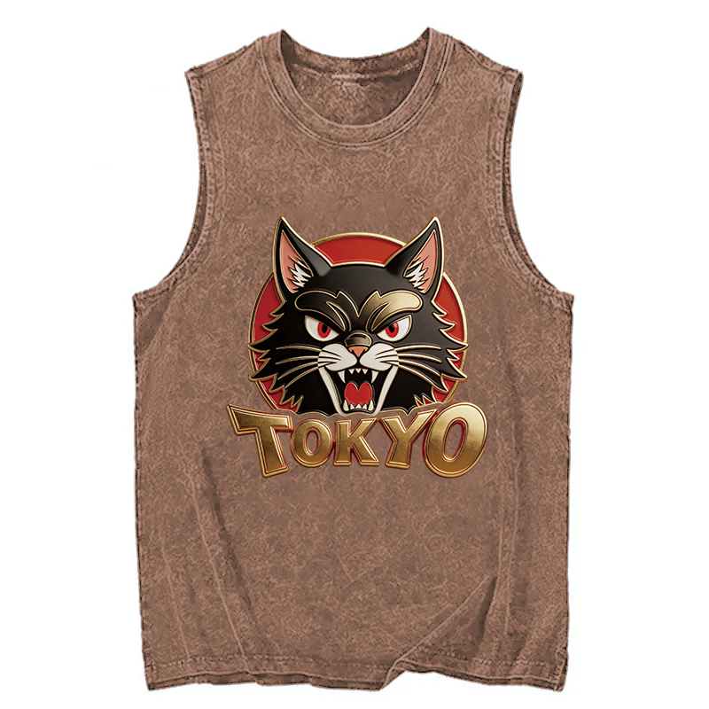 Tokyocanvas Happy 2nd Anniversary! Washed Tank
