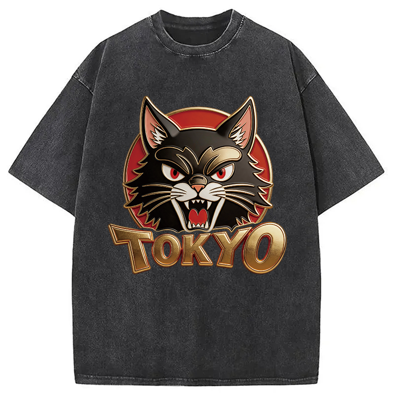 Tokyocanvas Happy 2nd Anniversary! Washed T-Shirt