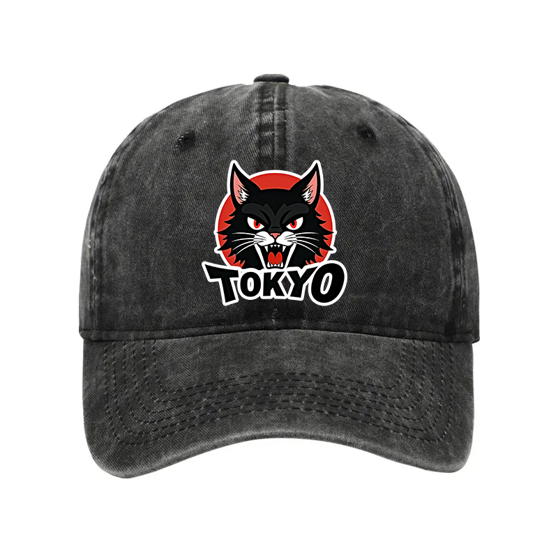 Tokyocanvas Logo Washed Cap