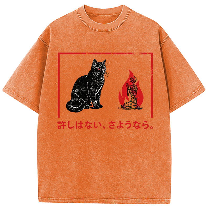 Tokyocanvas No Forgiveness Washed T-Shirt