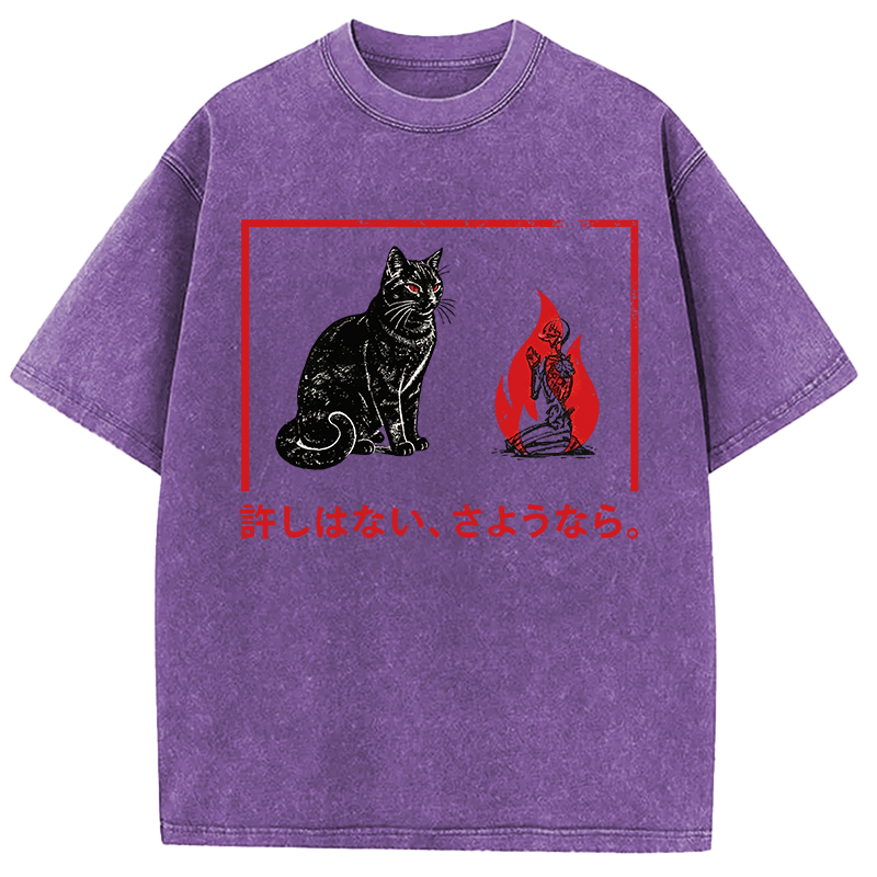 Tokyocanvas No Forgiveness Washed T-Shirt