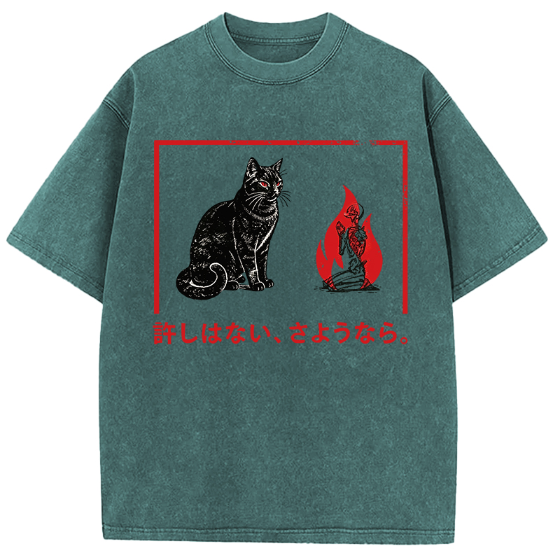 Tokyocanvas No Forgiveness Washed T-Shirt