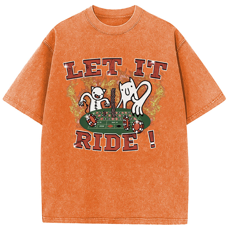 Tokyocanvas Let It Ride Washed T-Shirt