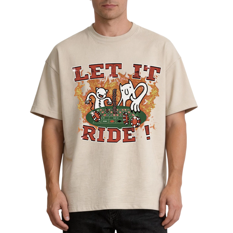 Tokyocanvas Let It Ride Washed T-Shirt