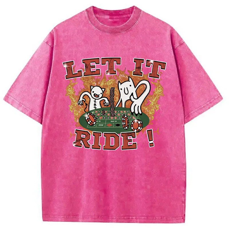 Tokyocanvas Let It Ride Washed T-Shirt